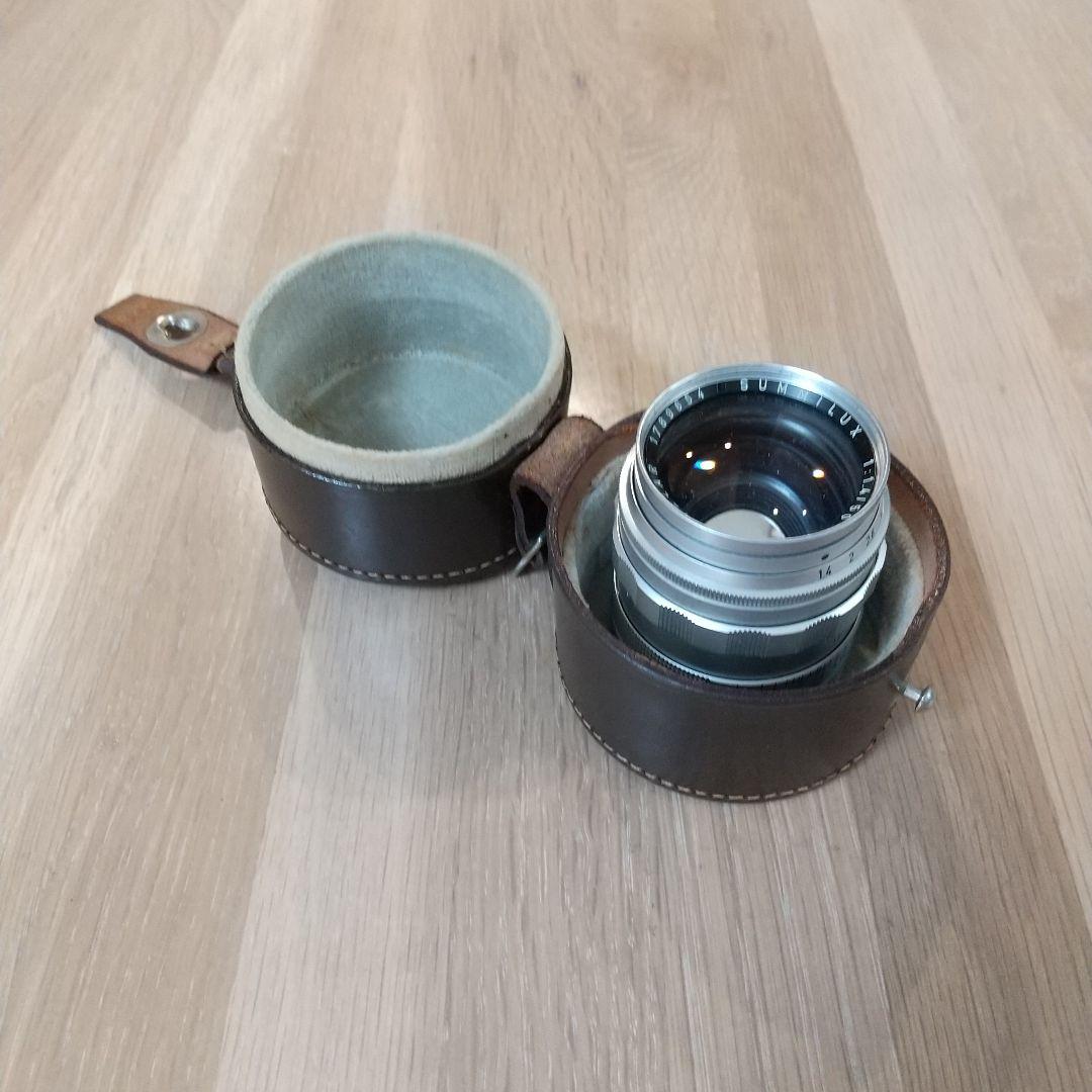 ライカMマウント付き本革ケース純正品