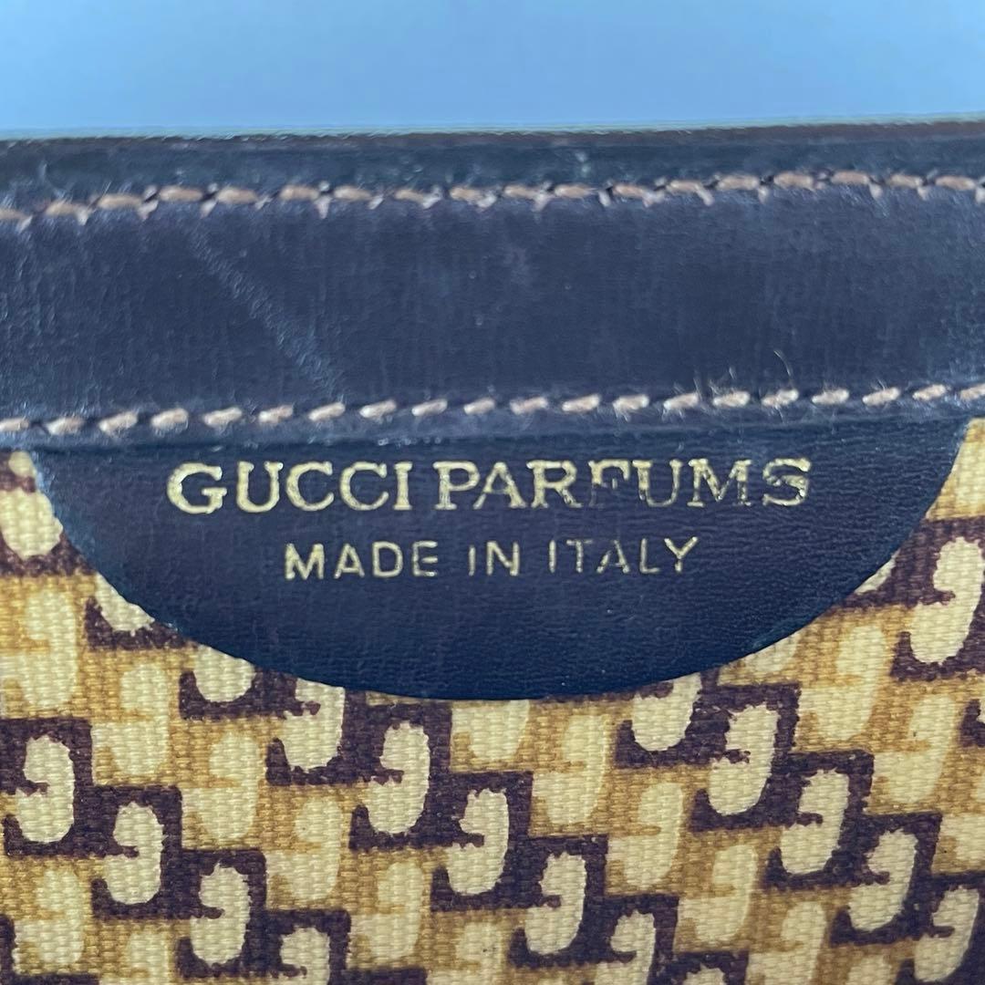 ●GUCCI クラッチバッグ●シェリーライン スエード グッチ レザー オールド