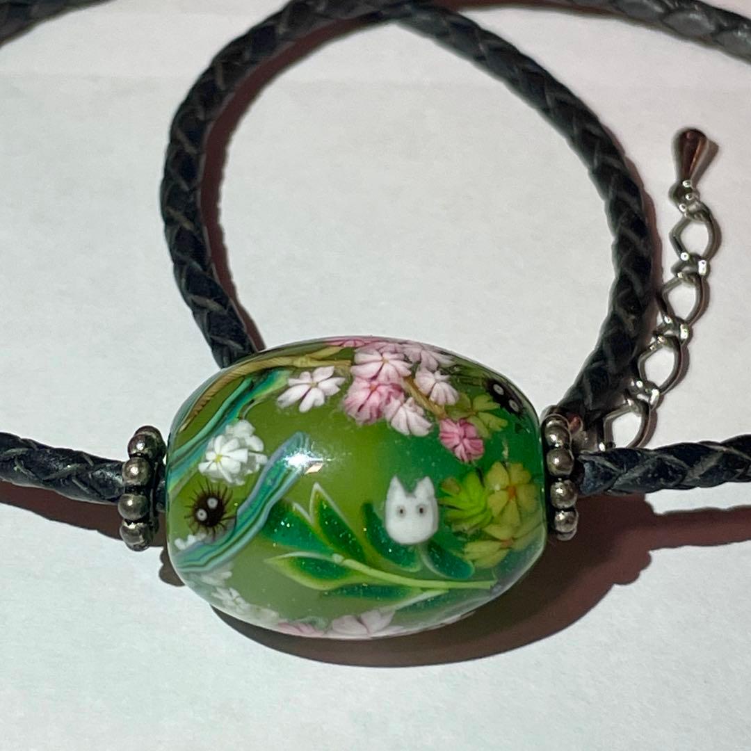 とんぼ玉　トトロ　ジブリ美術館　城下鮎子