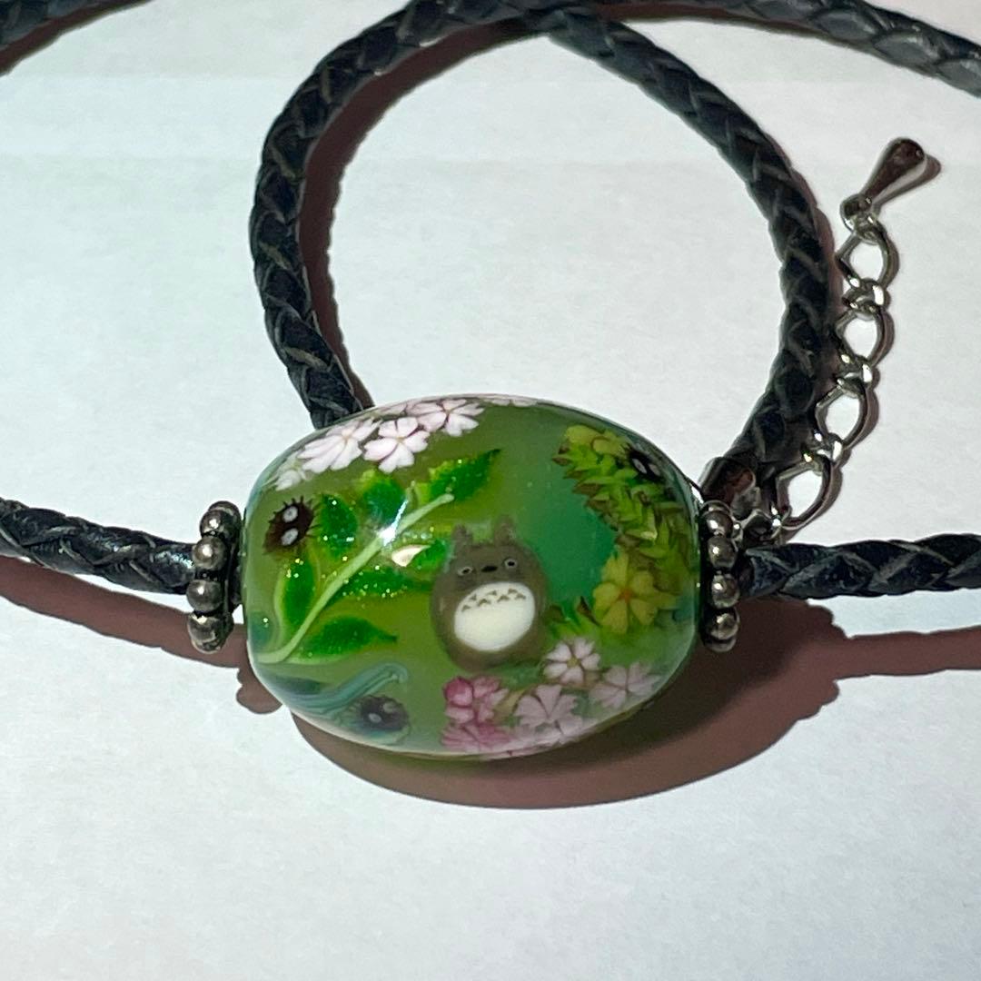 とんぼ玉　トトロ　ジブリ美術館　城下鮎子