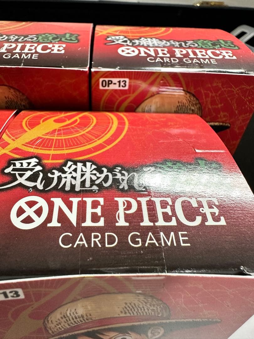 ワンピースカードゲーム 受け継がれる意志 5BOXセット 新品 未開封