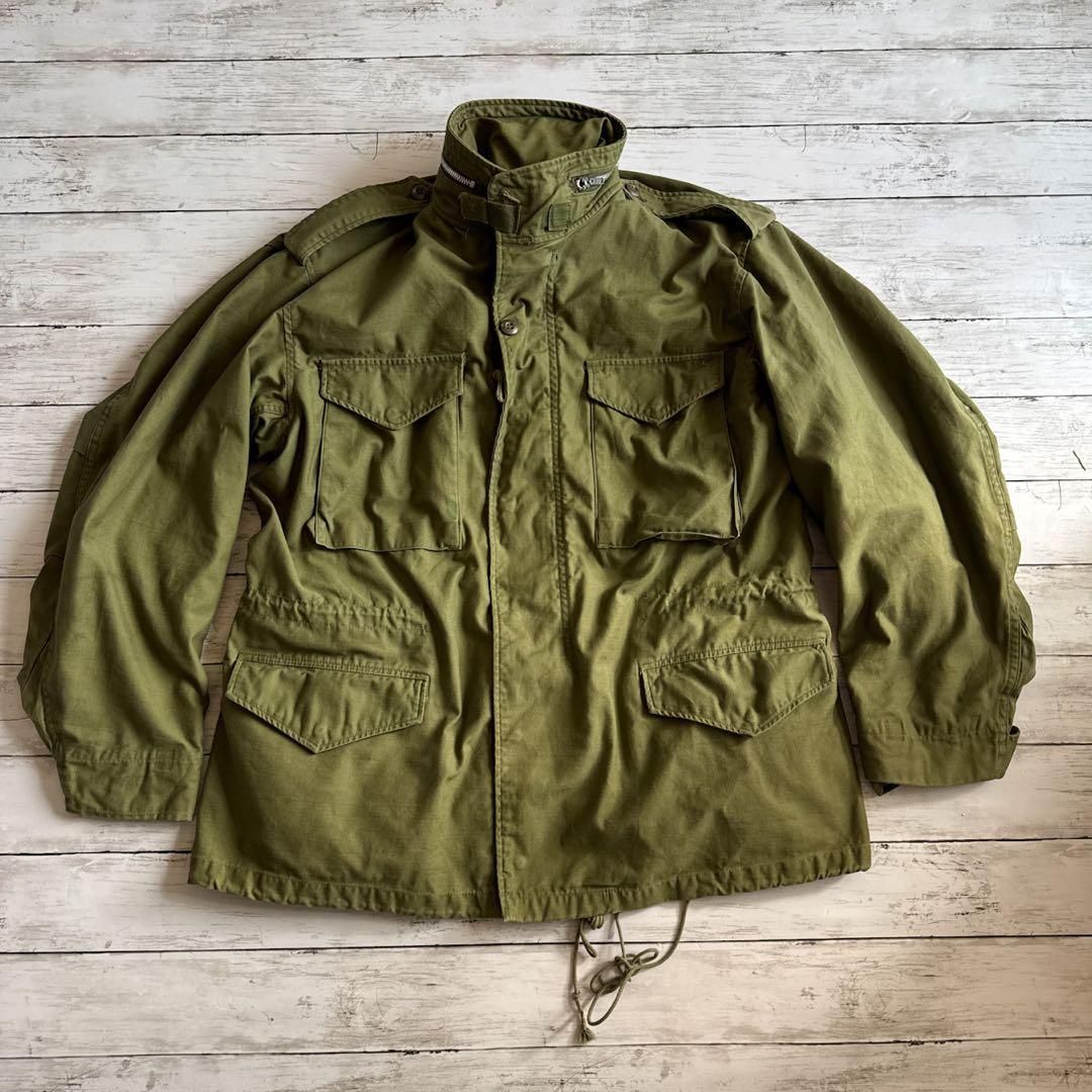 た*ら様 1970年会計米軍実物 M-65 フィールドジャケット 2nd OG1
