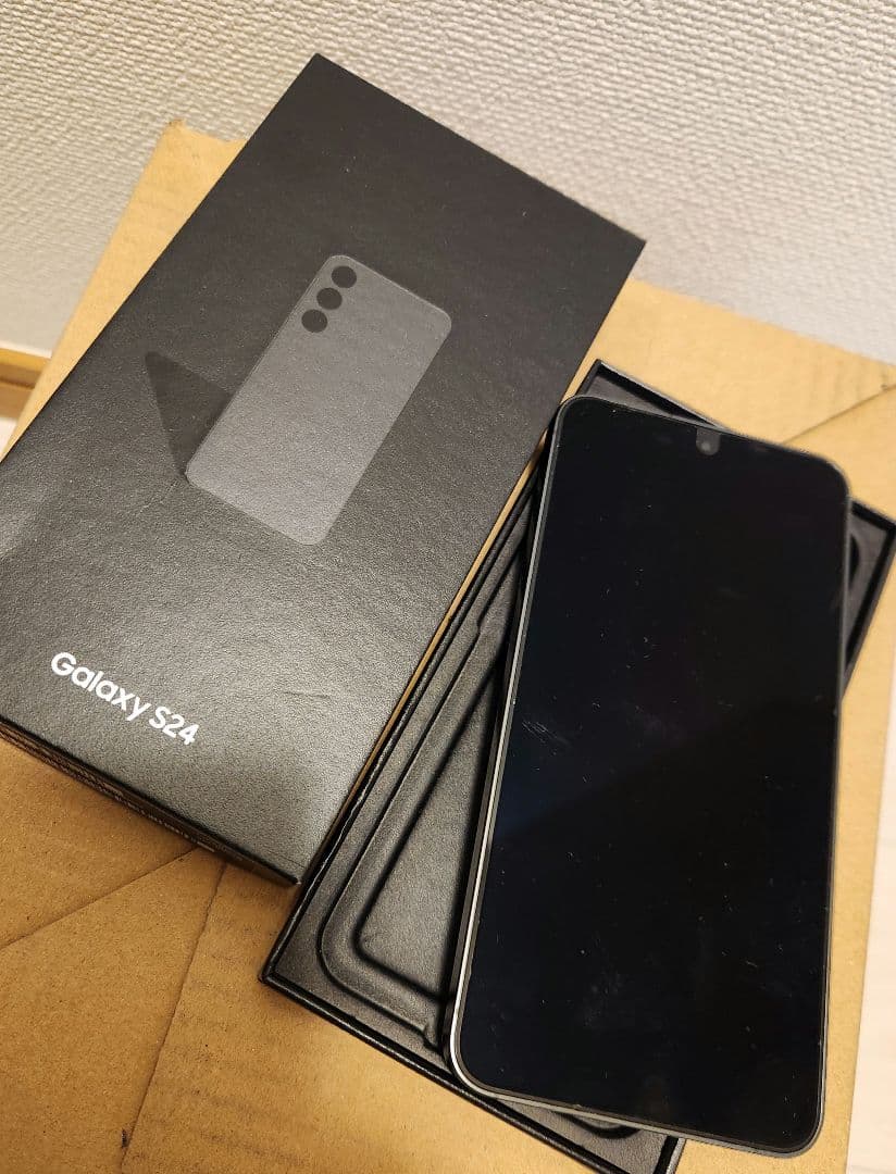 国内版SIMフリー Galaxy S24 256GB ブラック SM-S921Q