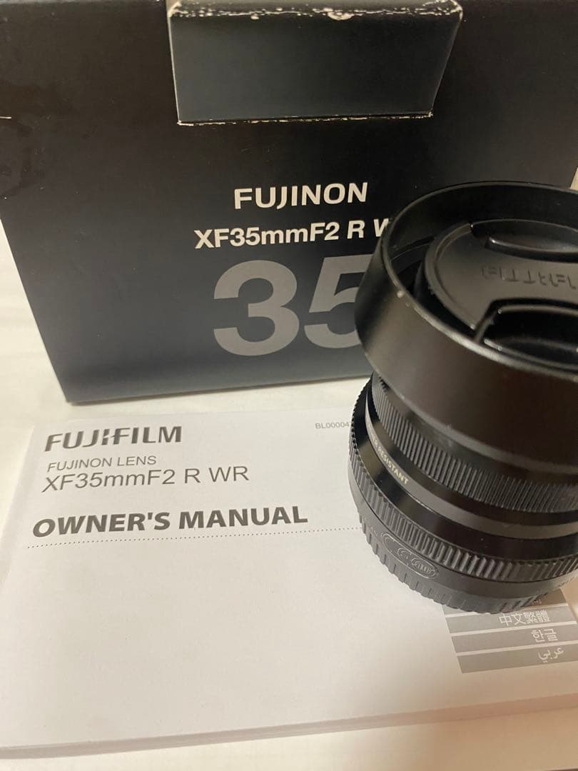 FUJIFILM XF35mm F2 R WR（おまけ付き）