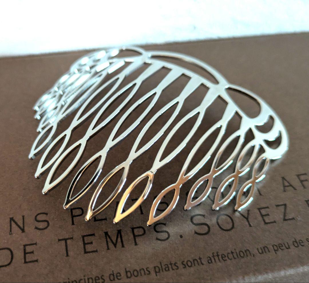 コンプレックスビズ　ステンレスコーム　シルバー