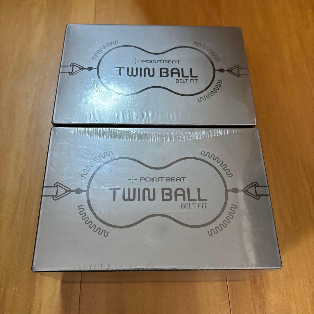 ツインボール ブラック ポイントビート DTB-2201BK 2個セット