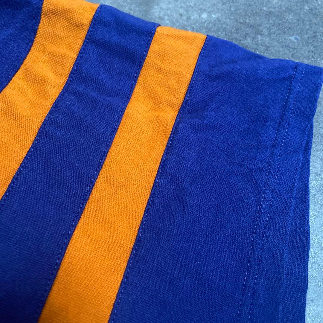 GUCCI オーバーサイズ Tシャツ ネイビー/オレンジ