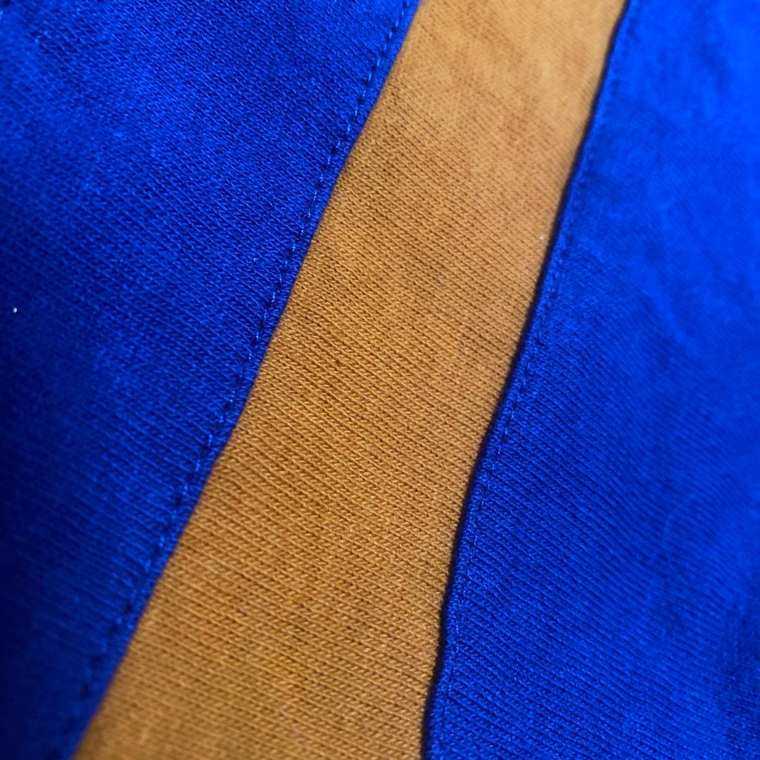 GUCCI オーバーサイズ Tシャツ ネイビー/オレンジ