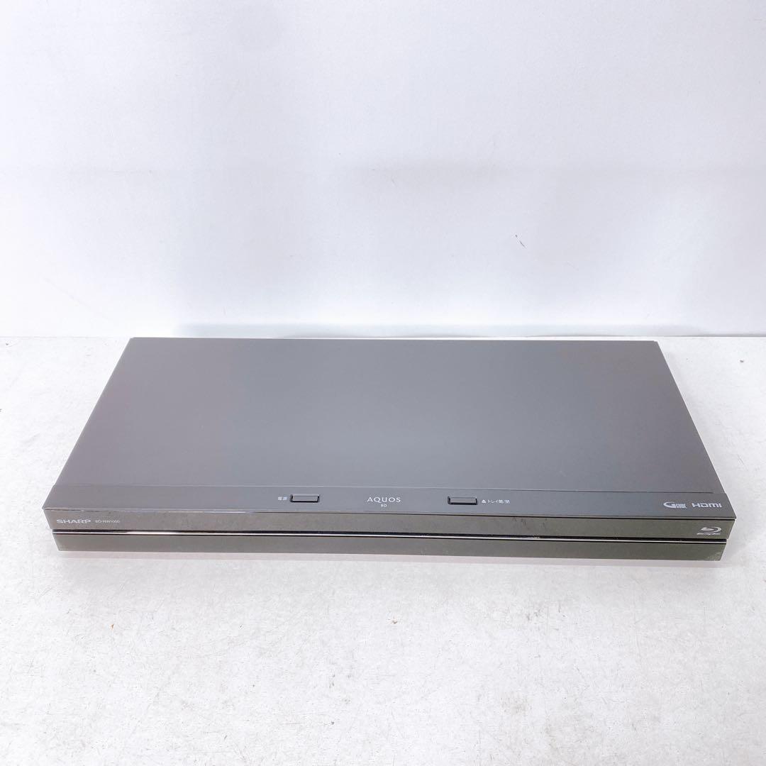 シャープ BDレコーダー　2番組録画　W録 BD-NW1000 1TB A299
