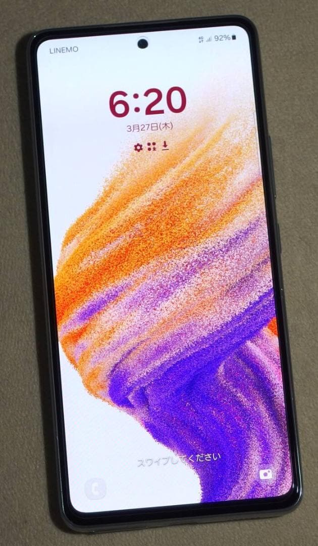 Galaxy A53 5G SIM Free Andorid 16 美品ケース付