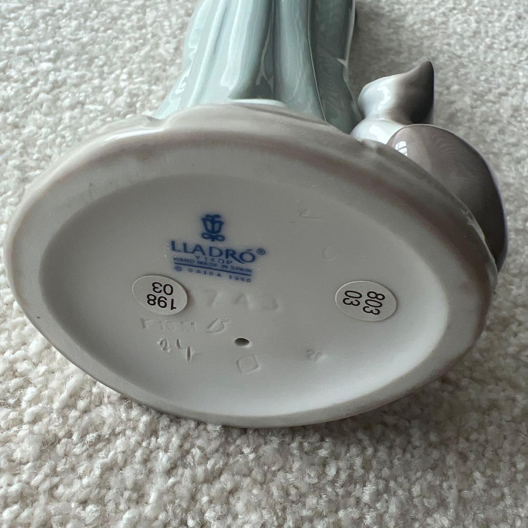 LIADRO 女の子と猫　美品