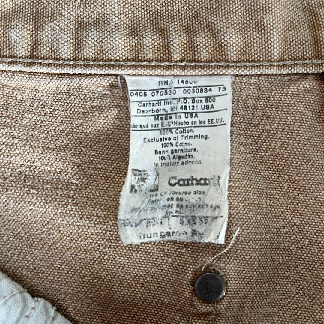 00s Carhartt ダブルニー USA製 ボロ グランジ カーハート