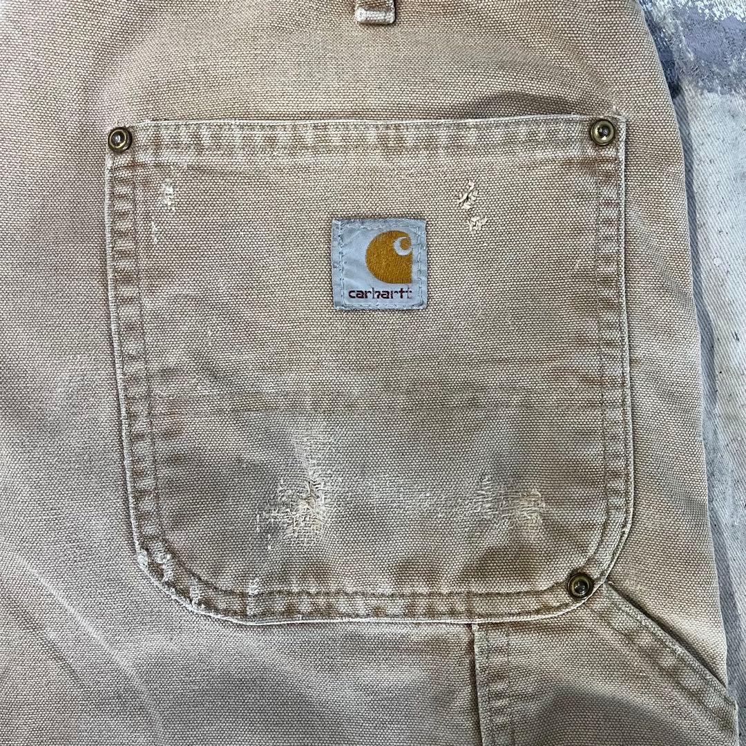 00s Carhartt ダブルニー USA製 ボロ グランジ カーハート
