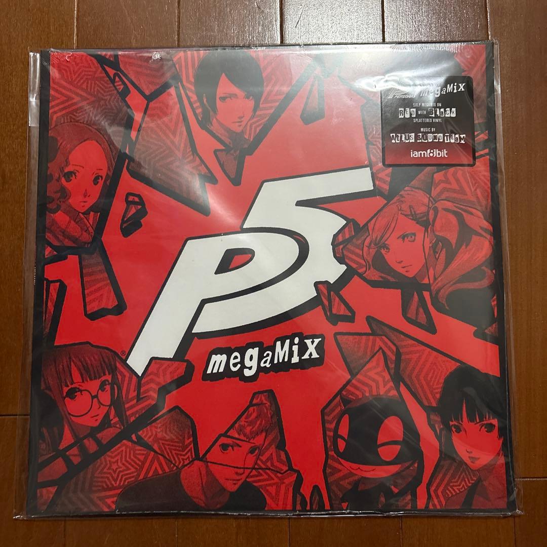 ペルソナ5 P5 megamix LPレコード