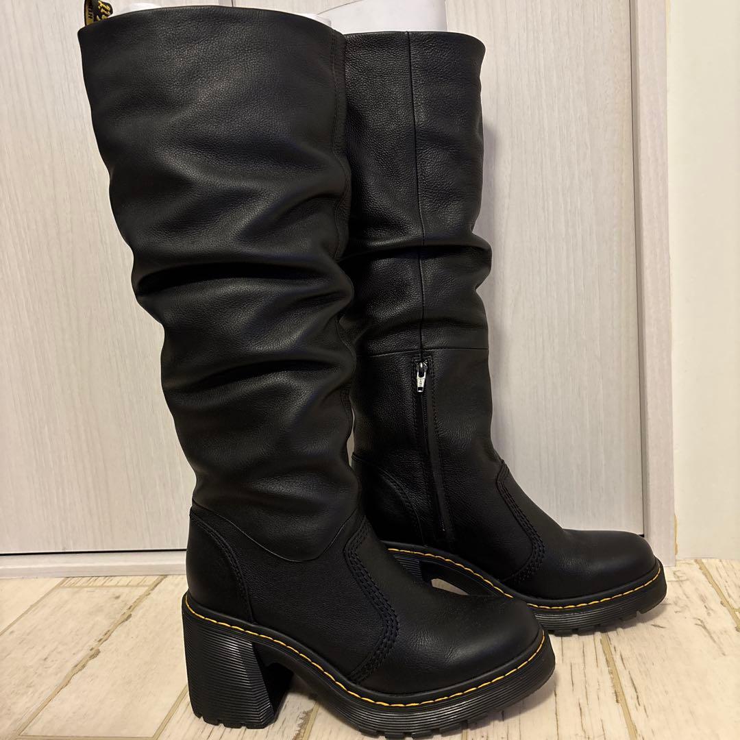 ドクターマーチン KASEY プル オン ブーツ　ロングブーツ UK 8