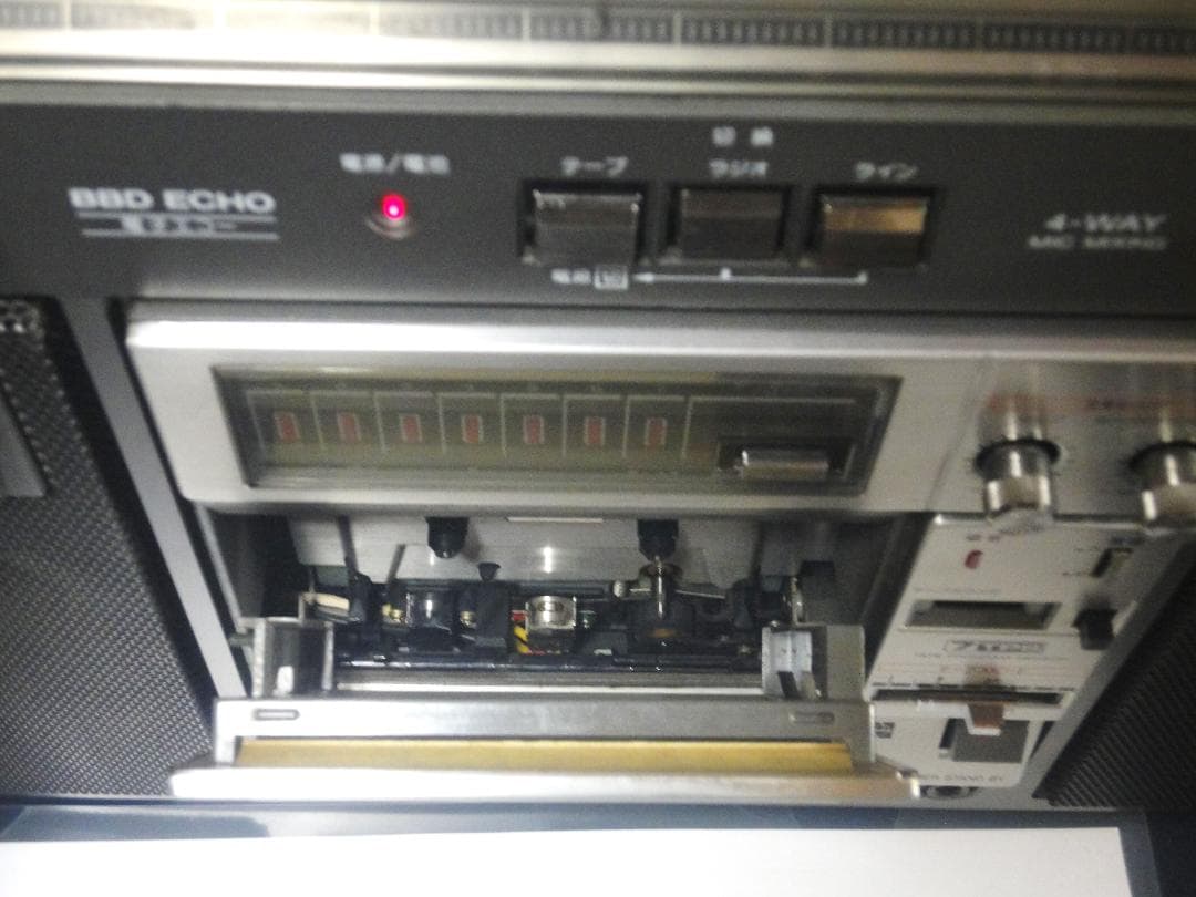 ♪昭和銘機 清掃整備済ラジカセ National RX-5400 ♪