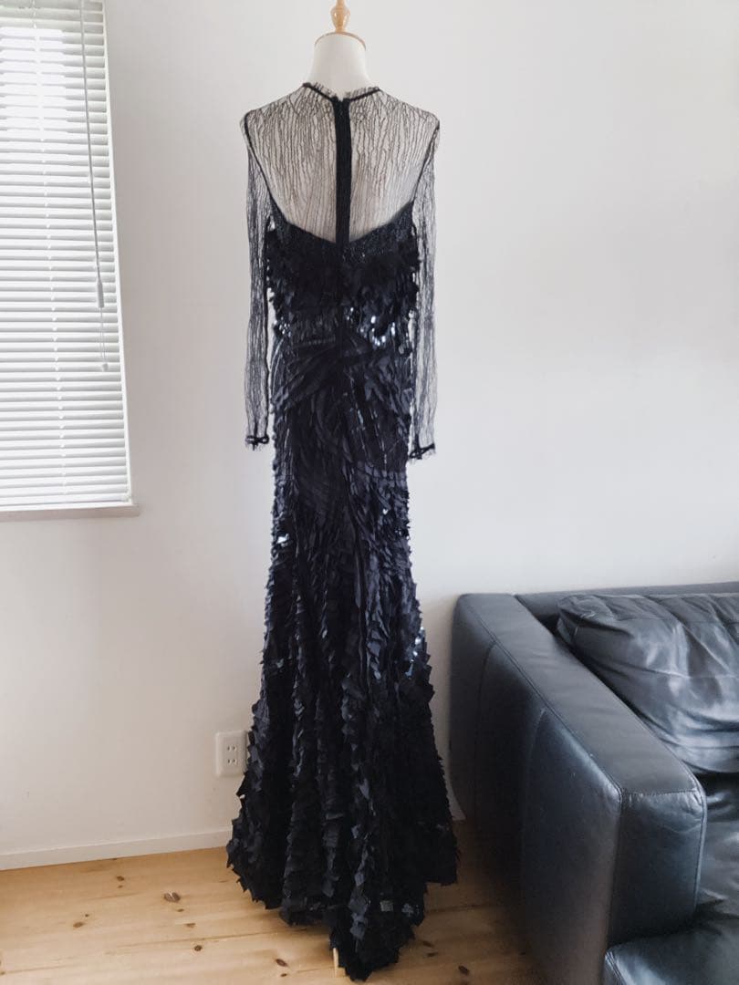 訳あり未使用品/定価2225300円【ESCADA】エスカーダ　ドレス　36