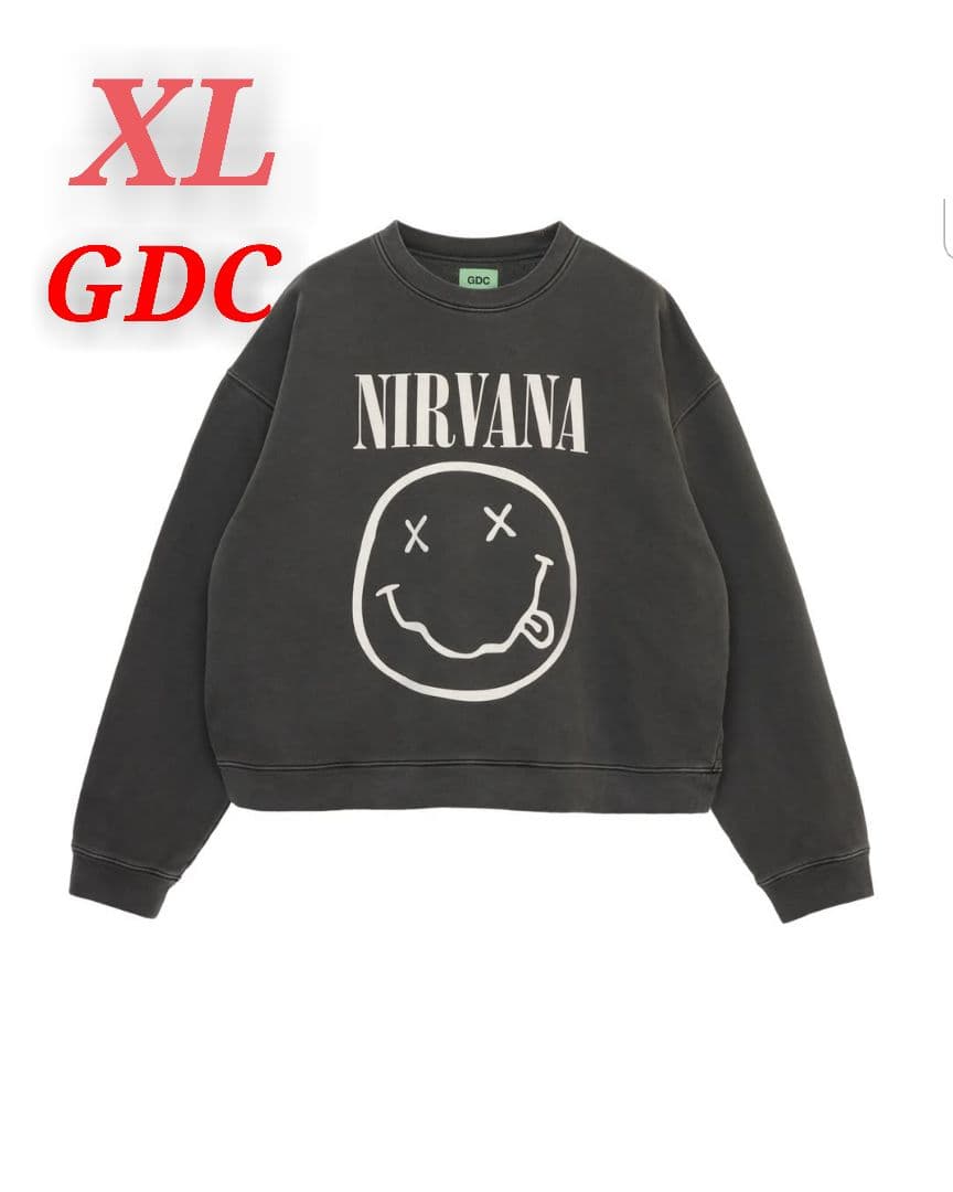 NIRVANA×GDC collabo crew sweat