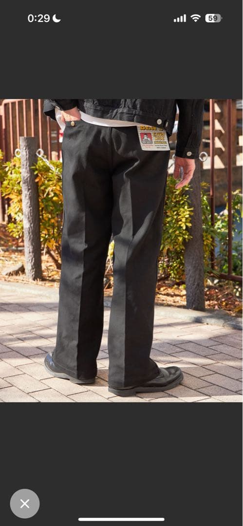 【BEN DAVIS（ベンデイビス）】EXTRA WIDE PANTS