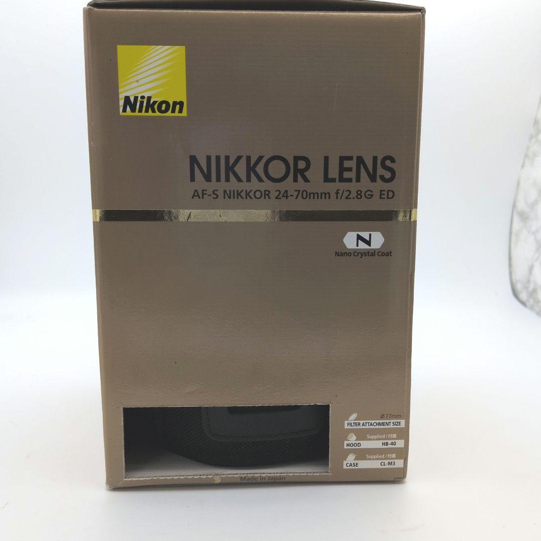 【美品】Nikon AF-S NIKKOR 24-70 f/2.8 ED VR