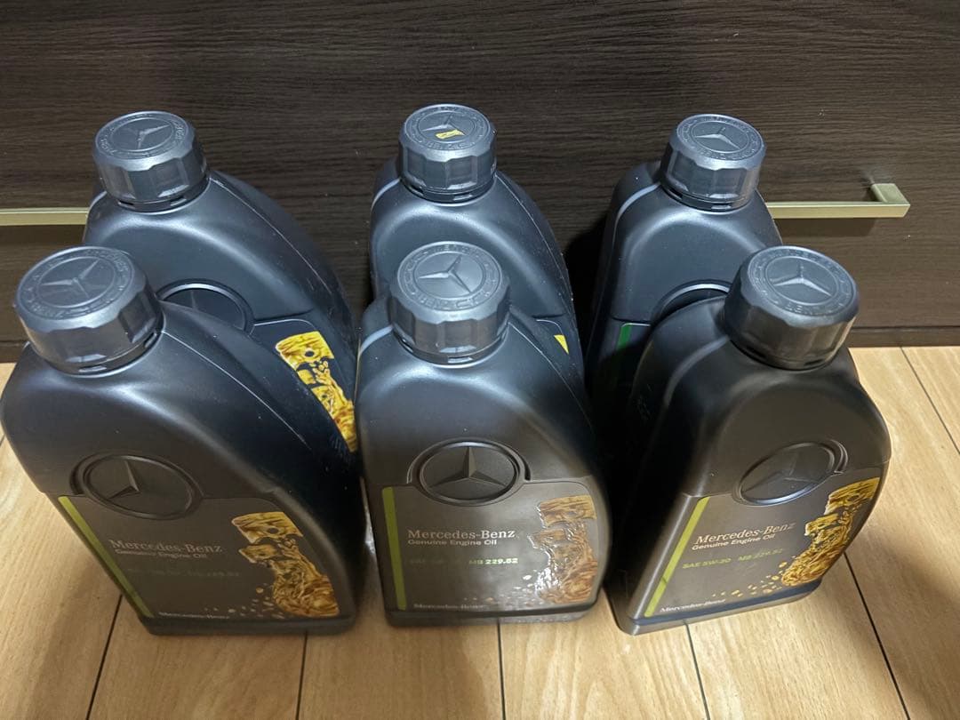 Mercedes-Benz エンジンオイル 5W-30 MB 6本セット