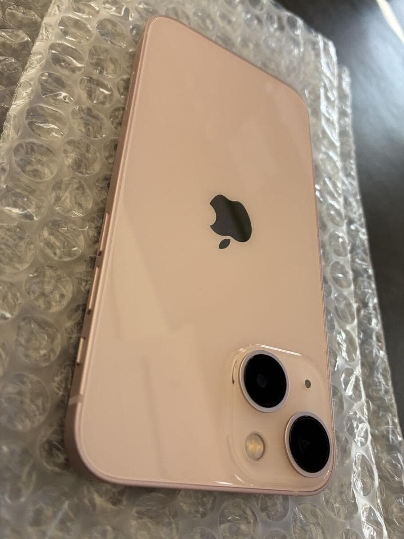 美品Apple iPhone13 mini 128GB ピンク MLJF3J/A