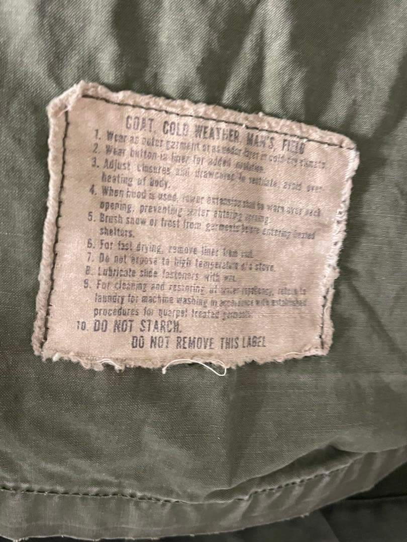 70s US.ARMY M-65 フィールドパーカー SMALL REGULAR