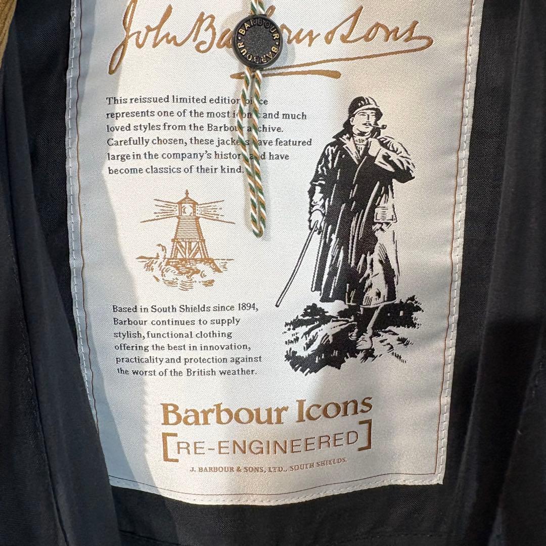【Barbour Icons】URSULA CASUAL コットンコート M