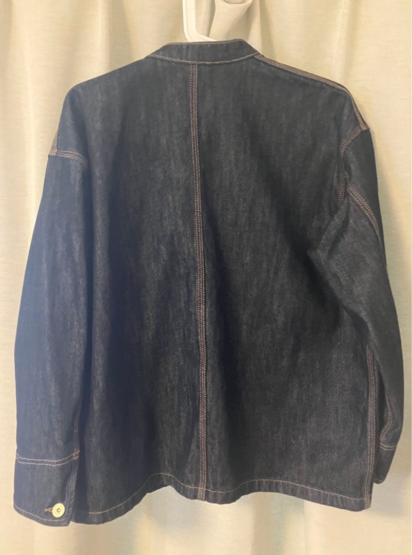 PARICI 12.5OZデニム カバーオール ネイビー/S