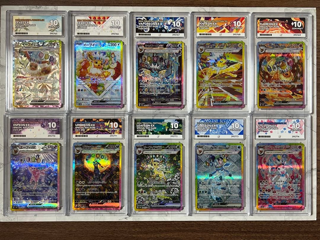 【ACE10 連番】ブイズex SAR テラスタルフェス 10枚 10連番