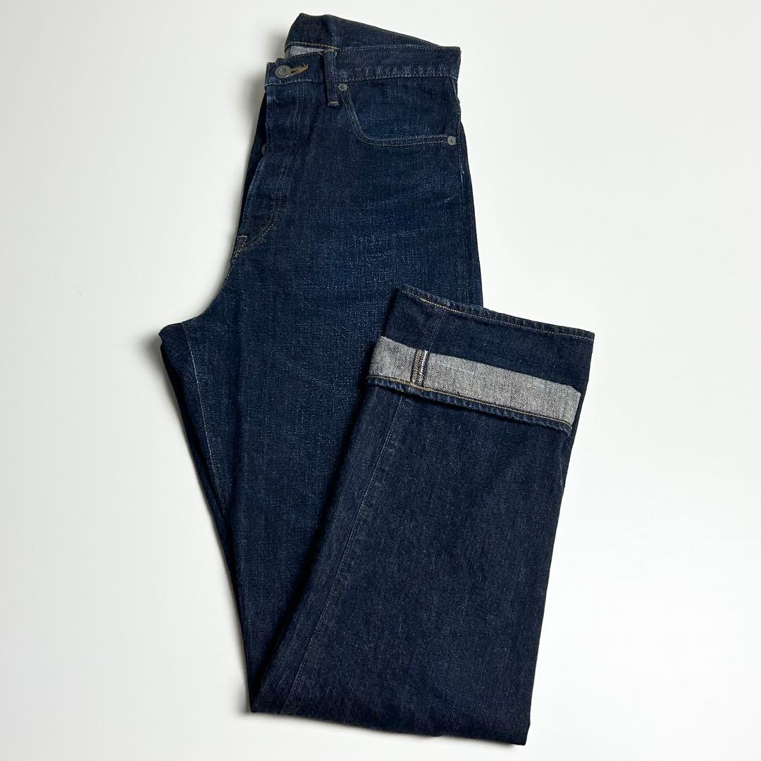 【美品】ナイジェルケーボン/12oz/ヴィンテージ5ポケットデニム/シンチバック