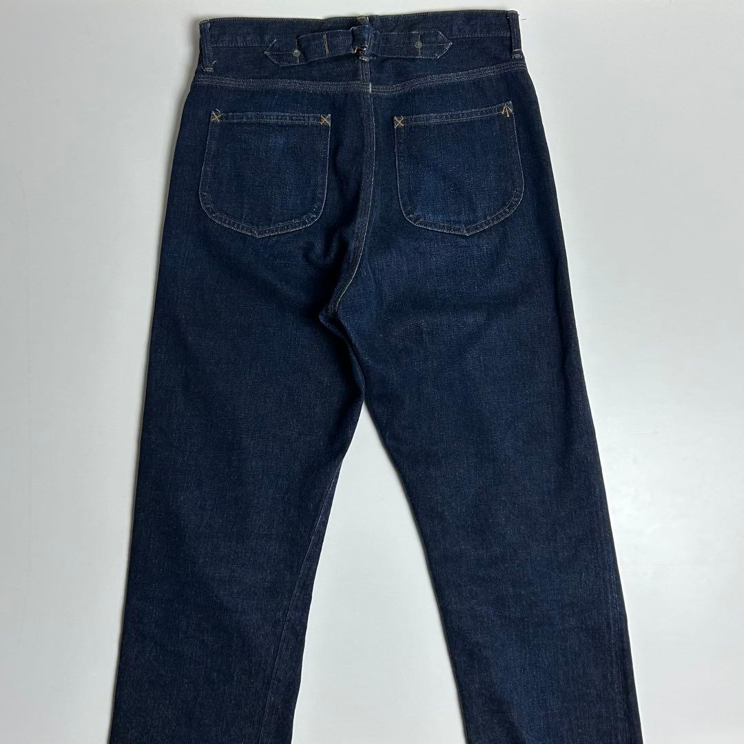 【美品】ナイジェルケーボン/12oz/ヴィンテージ5ポケットデニム/シンチバック