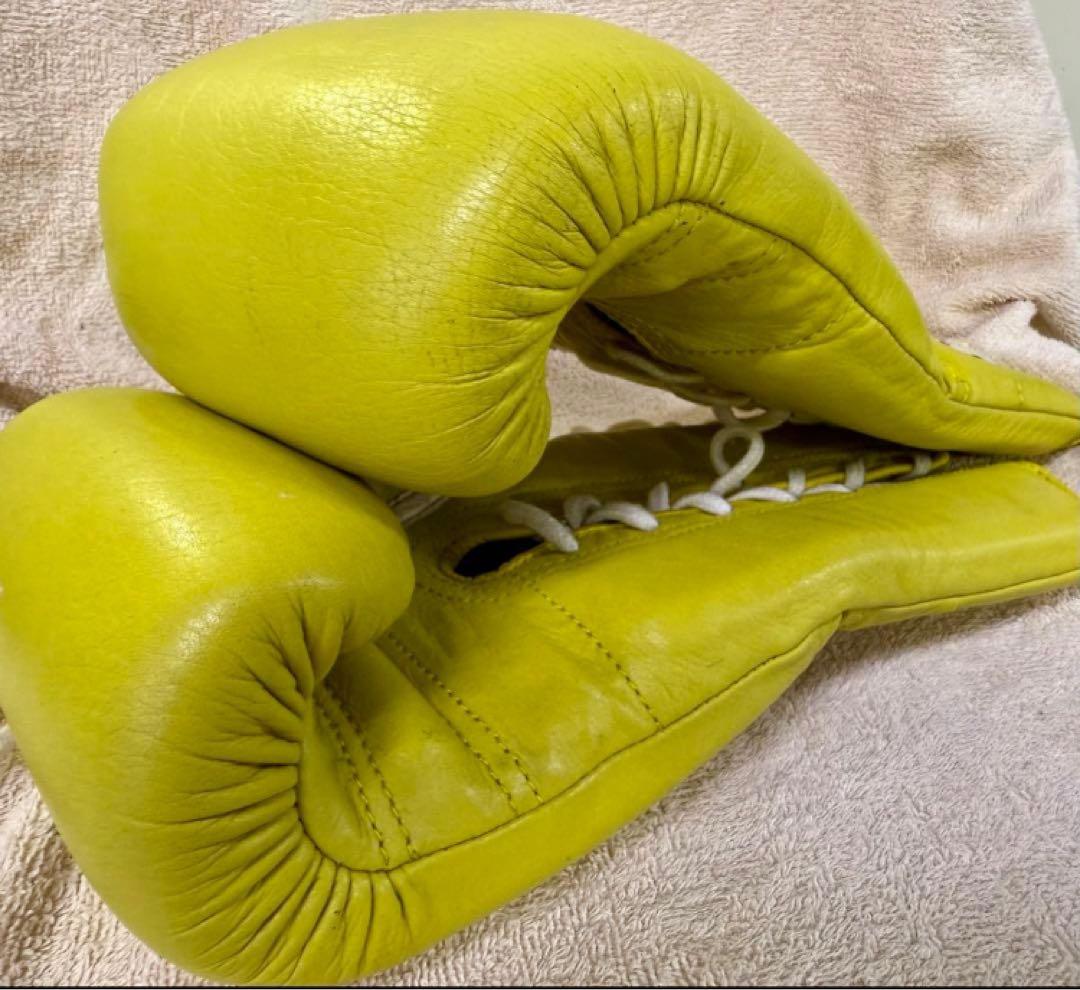 Winning ボクシンググローブ 16oz イエロー