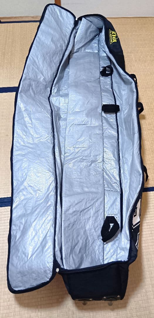 OGASAKA オガサカ スキー 2台 収納 ケース 迷彩 Lサイズ 中古品