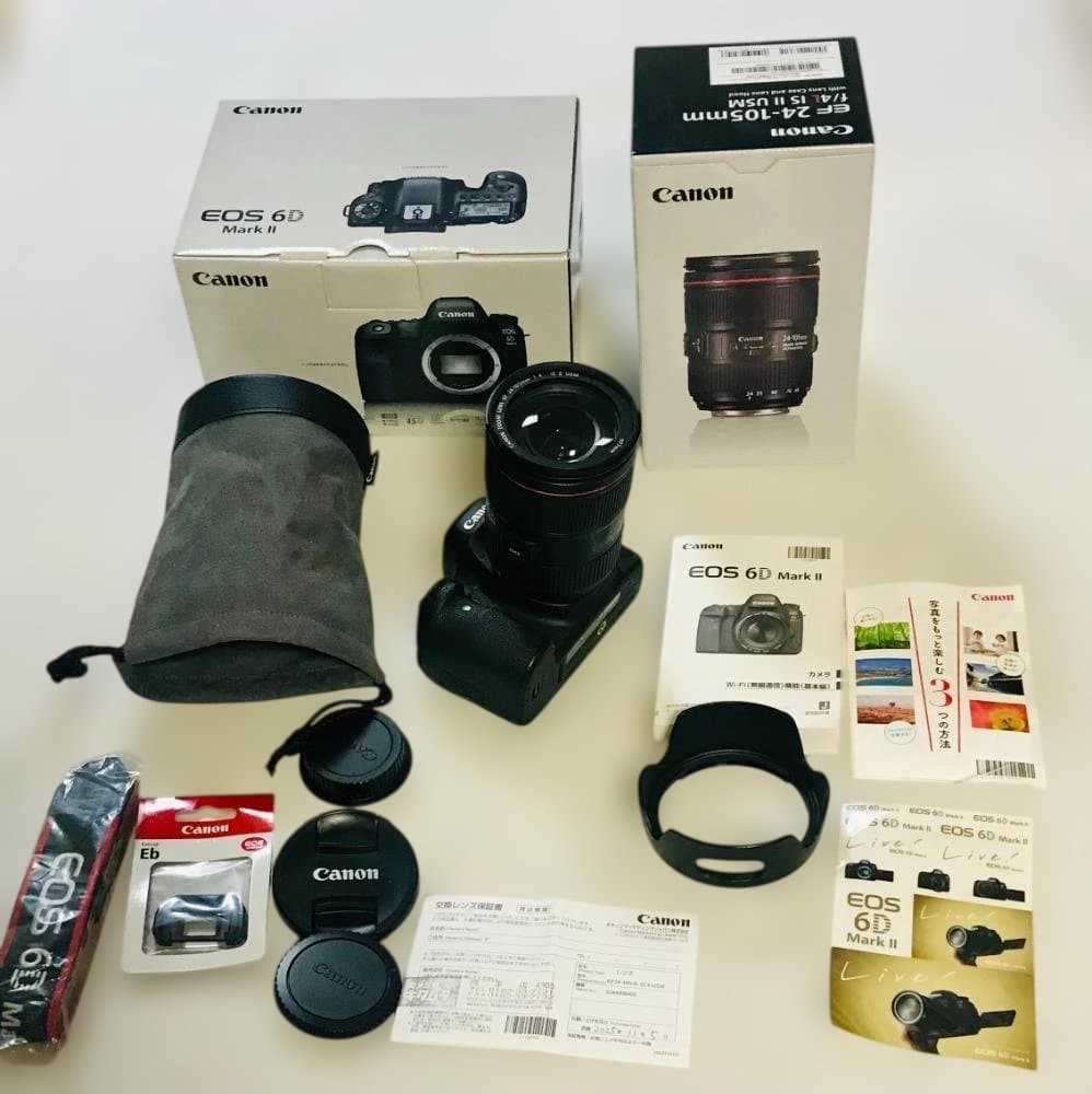 EOS 6D Mark II ＋ EF24-105mm F4L II（保証書有）