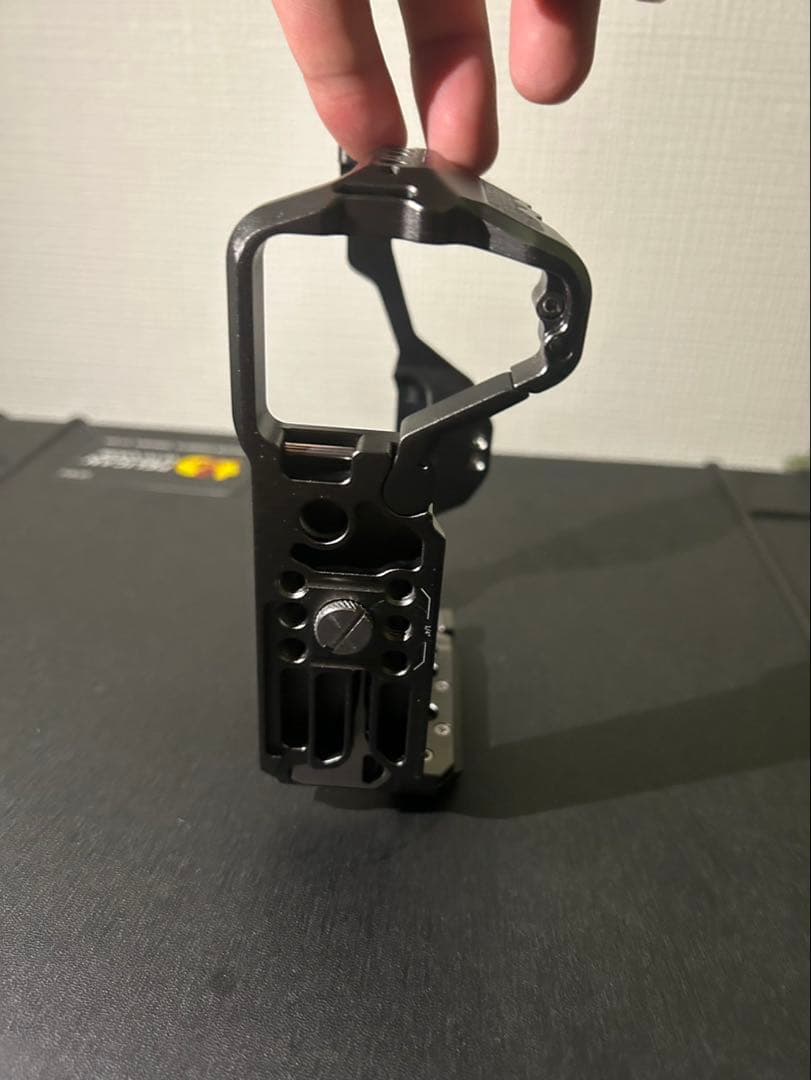 SONY α7IVバッテリー付きGODOX V1ストロボ クイックリリースゲージ