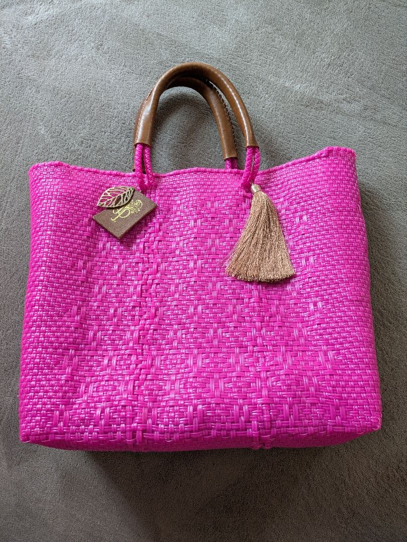 メルカドバッグ　ピンク