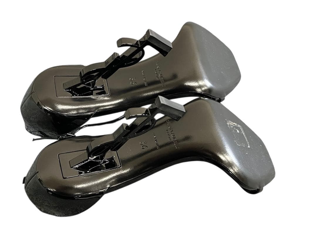 ★美品★SAINT LAURENT オピウム サンダル　ハイヒール