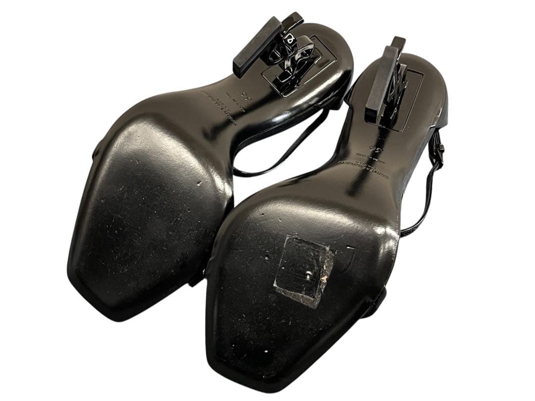 ★美品★SAINT LAURENT オピウム サンダル　ハイヒール