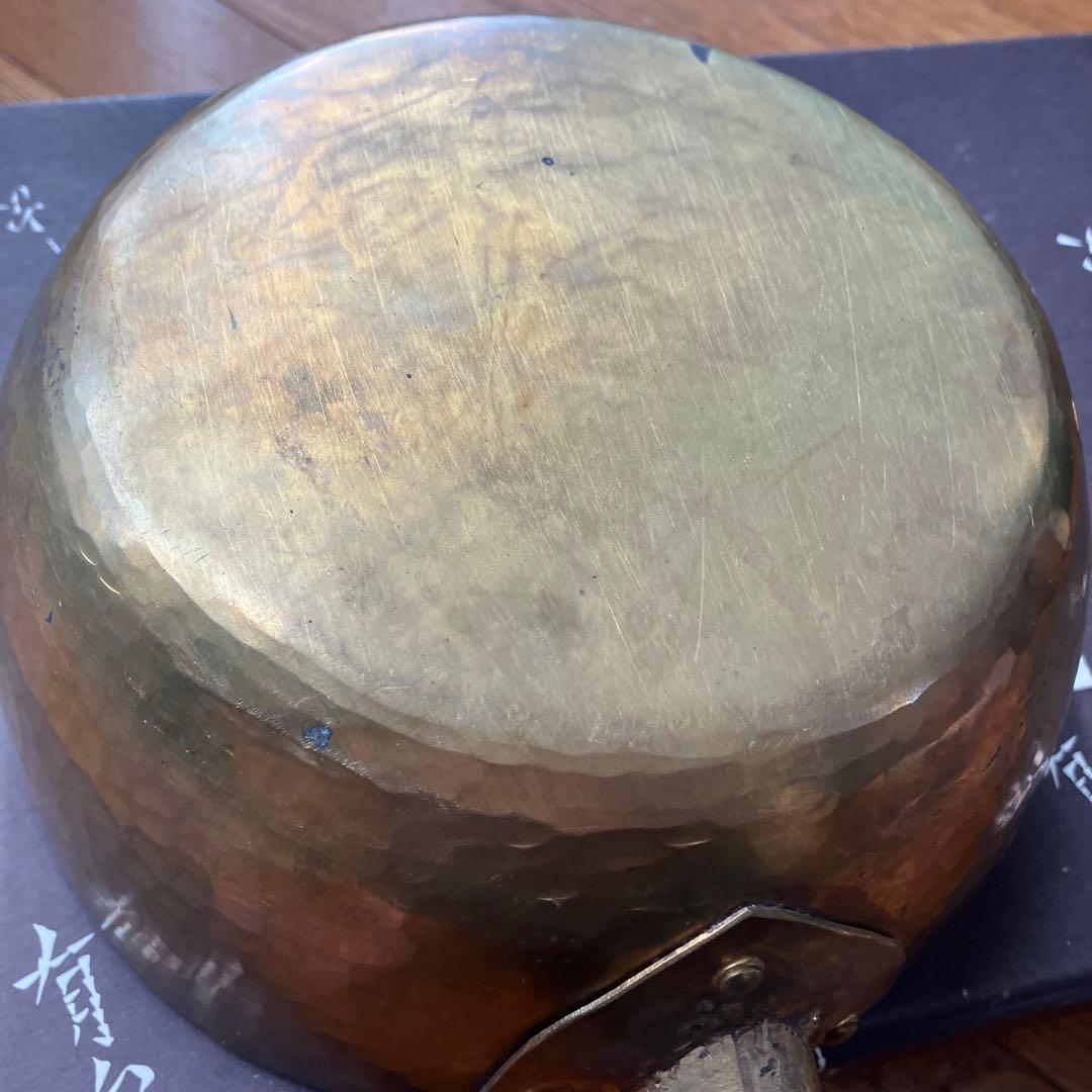 有次　雪平鍋　真鍮18センチ