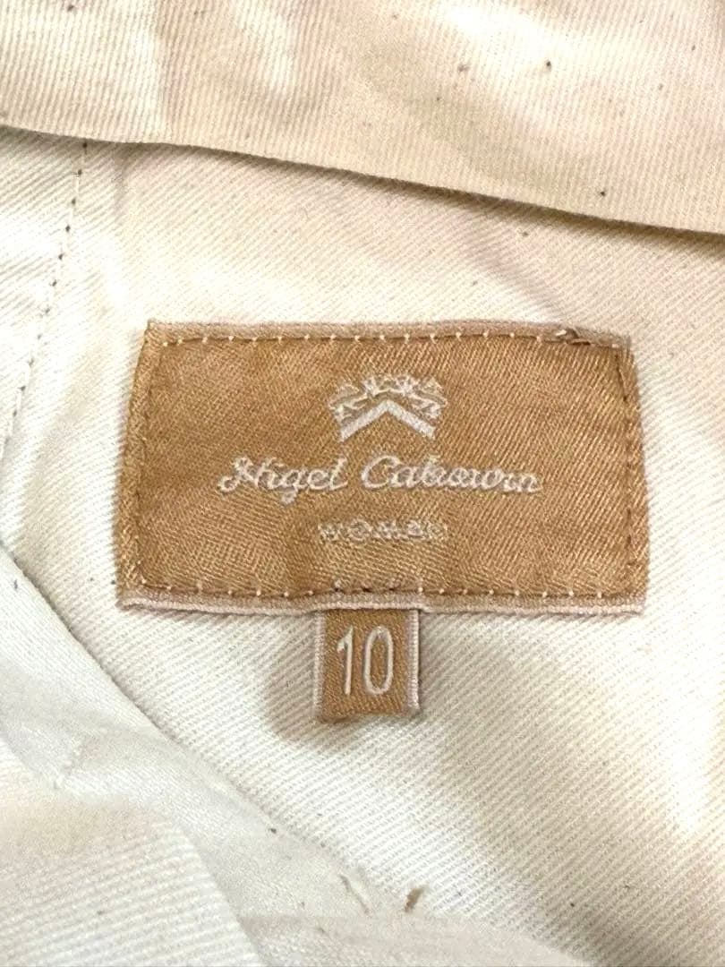 【ナイジェルケーボン】WIDE CHINO PANT - WEST POINT