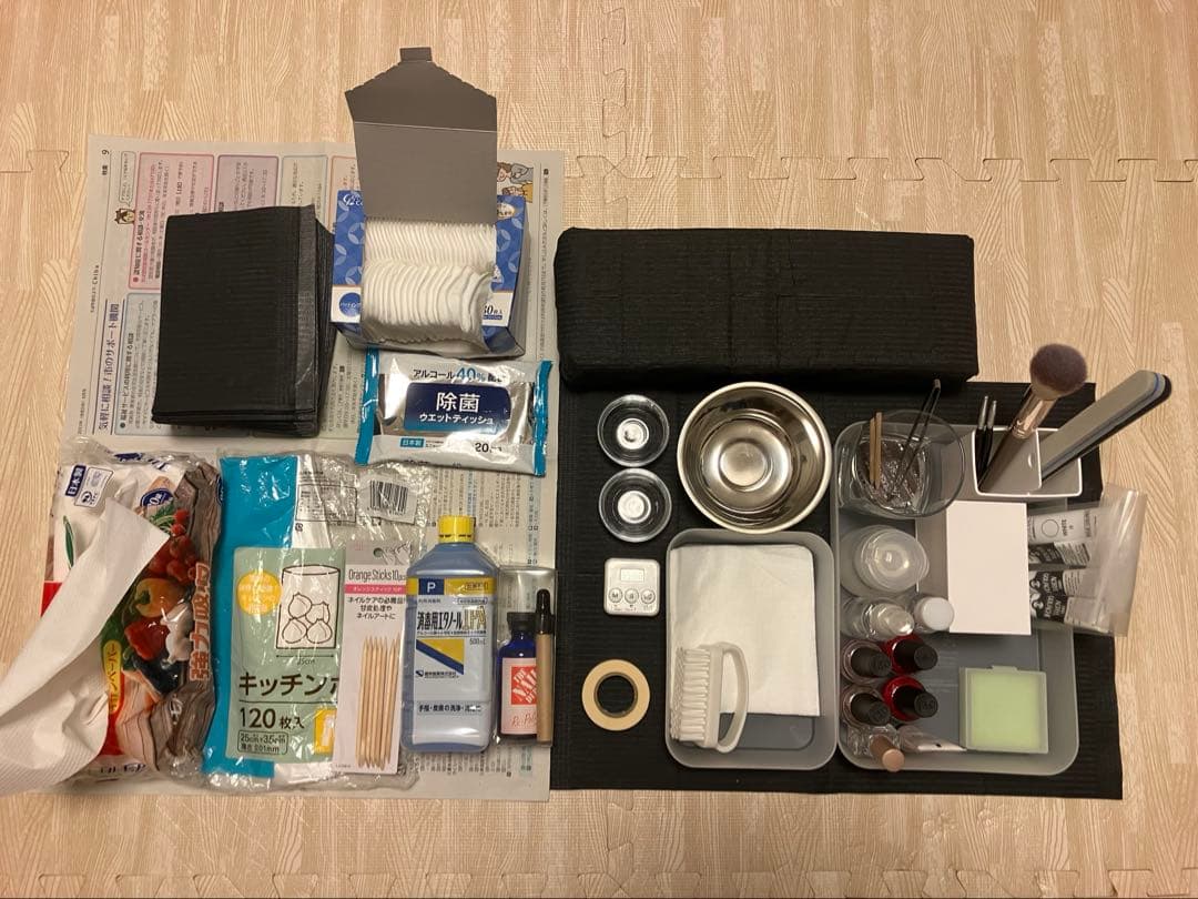 ネイリスト技能検定試験　3級　実技セット