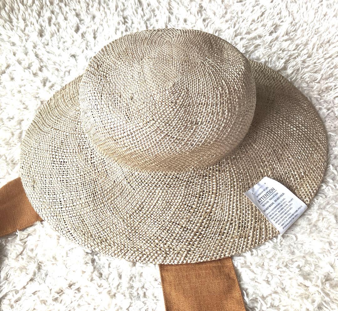 新品◯La Maison de Lyllis DIAGRAM スカーフ ハット