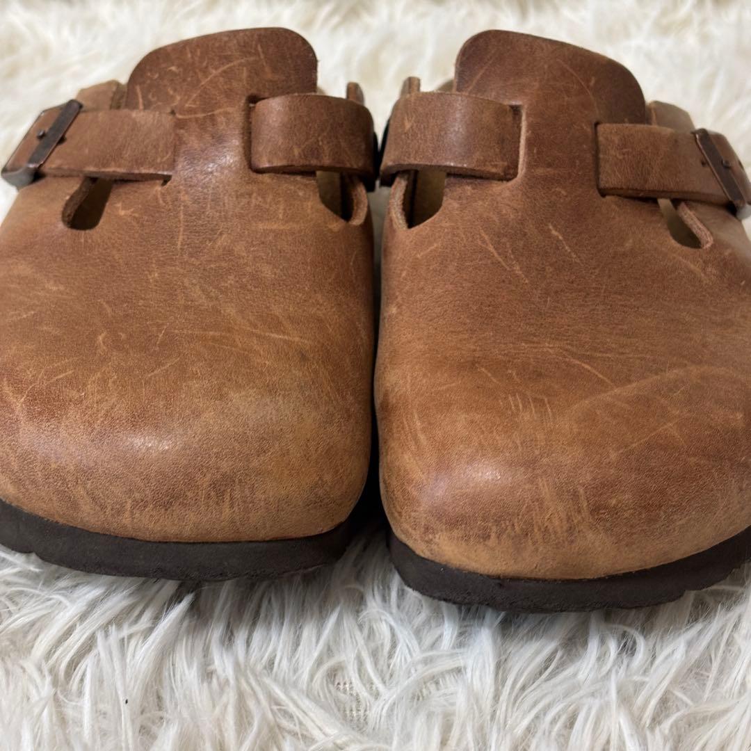 【美品】BIRKENSTOCK ビルケンシュトック　ボストン　レザー　36