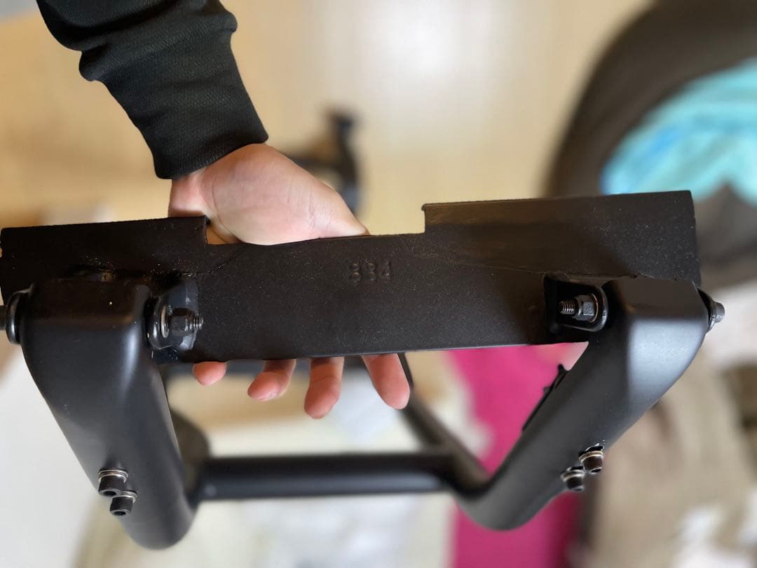 プラド150 リアラダー　terzo リアラダーマットブラック　たー