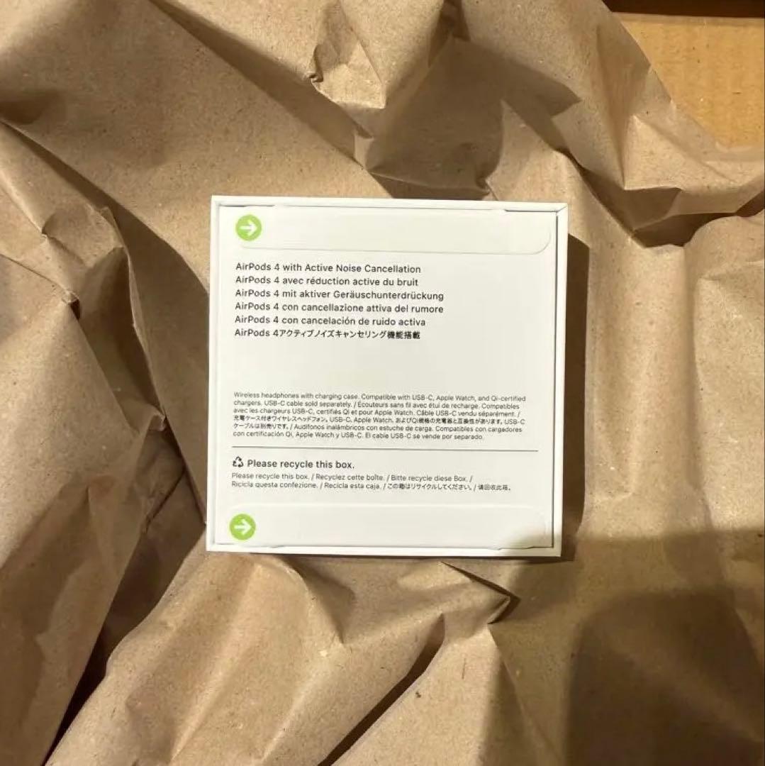 AirPods 4本体　ノイキャン搭載　新品　未使用　未開封
