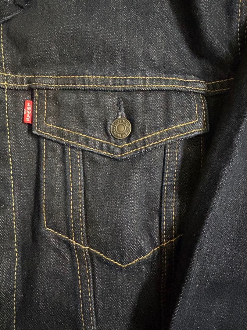 【カジャン】希少！Levi's デニムジャケット 濃紺
