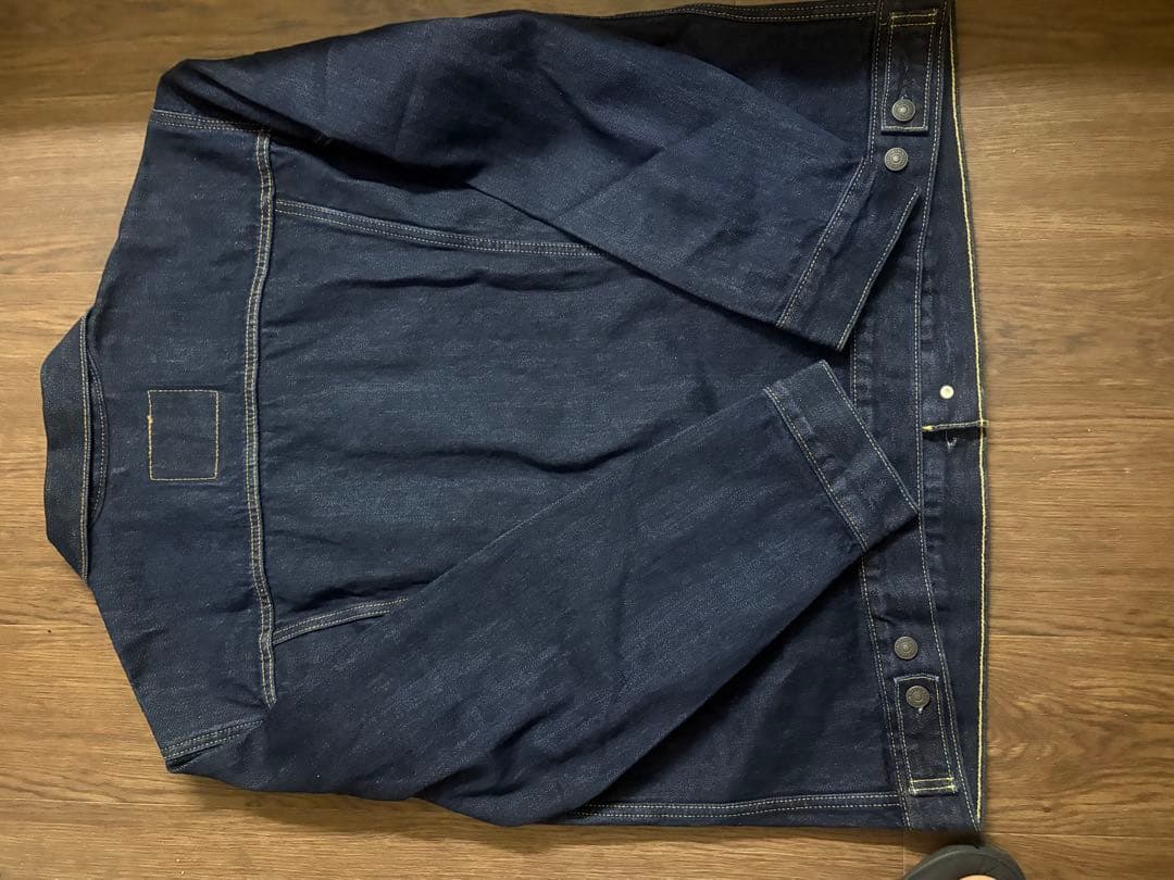 【カジャン】希少！Levi's デニムジャケット 濃紺