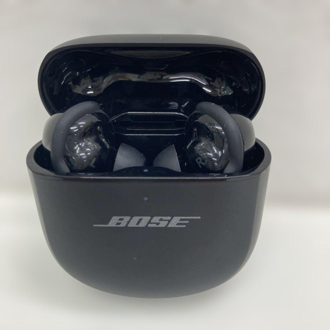 Bose ワイヤレスイヤホン ブラック 充電ケース付き