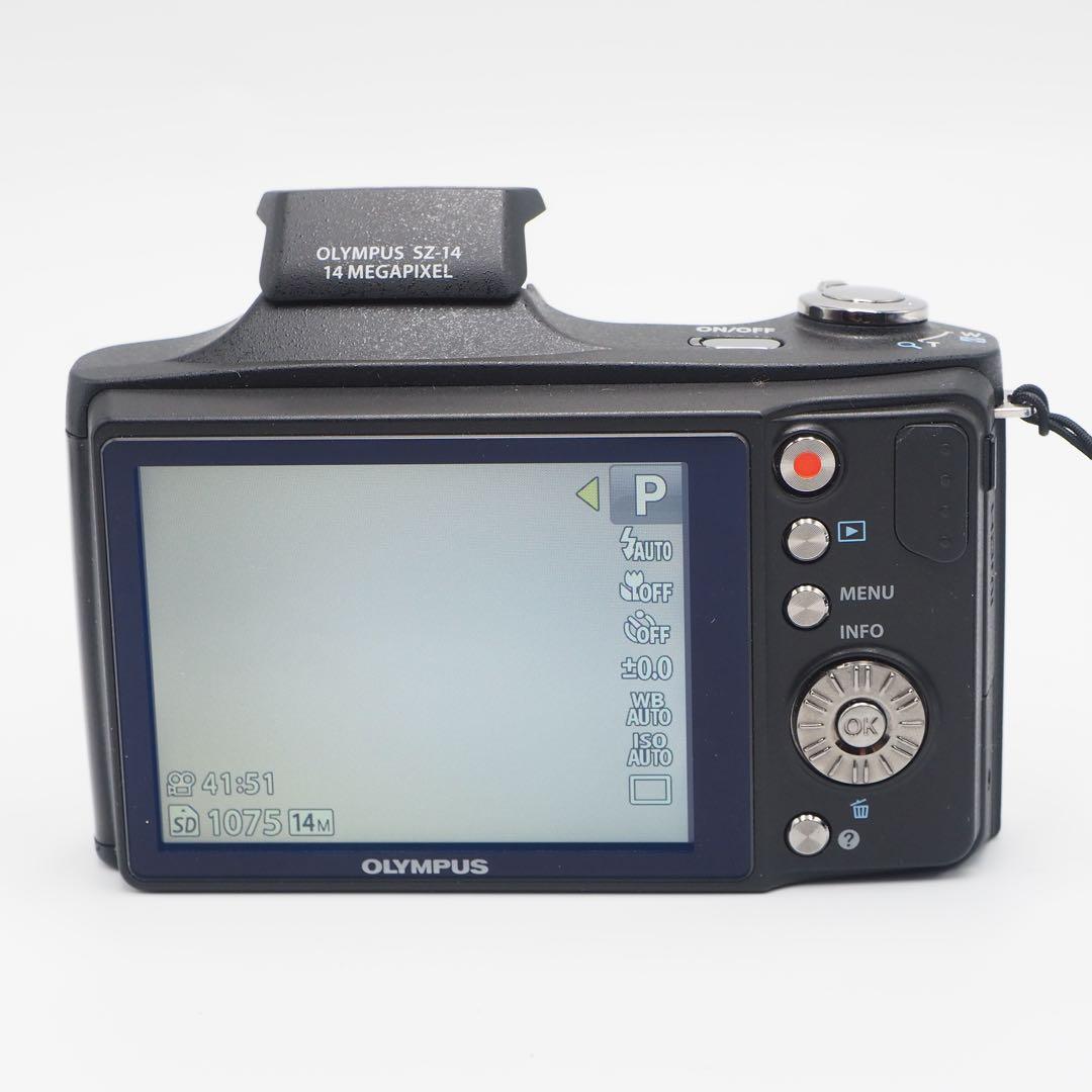 デジタルカメラ OLYMPUS SZ-14 別売りSDカード付！ 動作良好